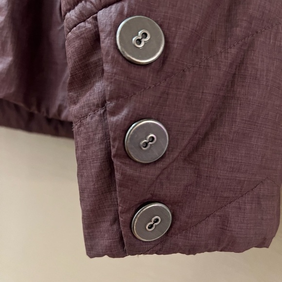 ⚫️ BOGO Prana Women’s lightweight purple winter coat size medium. - Picture 7 of 9